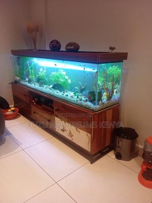 Aquarium With Solid Wood Stand - thumbnail 2