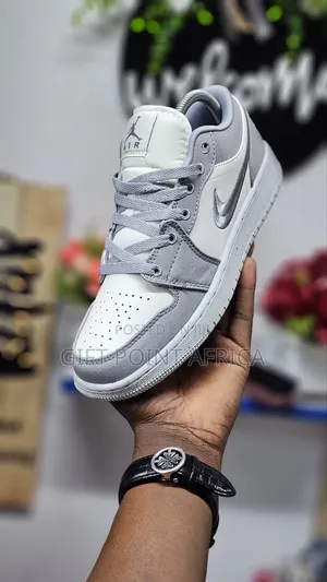 Jordan 1 Steel Grey Unisex Sneakers