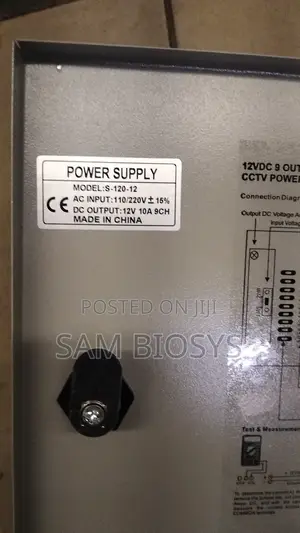 CCTV Closed Power Supply 12v 10A