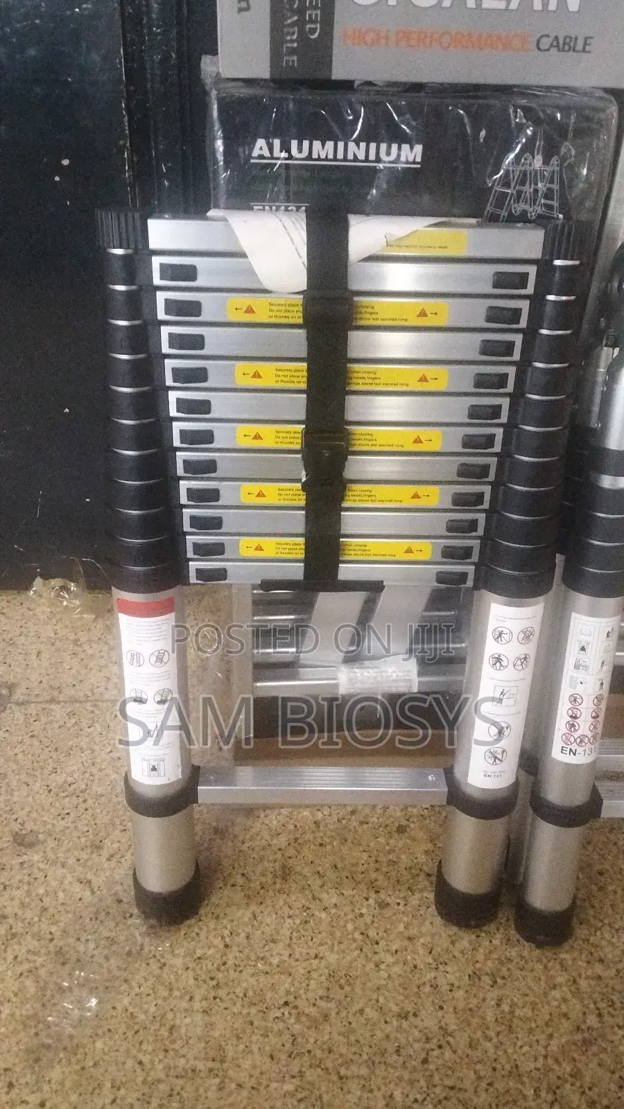 Aluminium Straight 3.8m Ladder