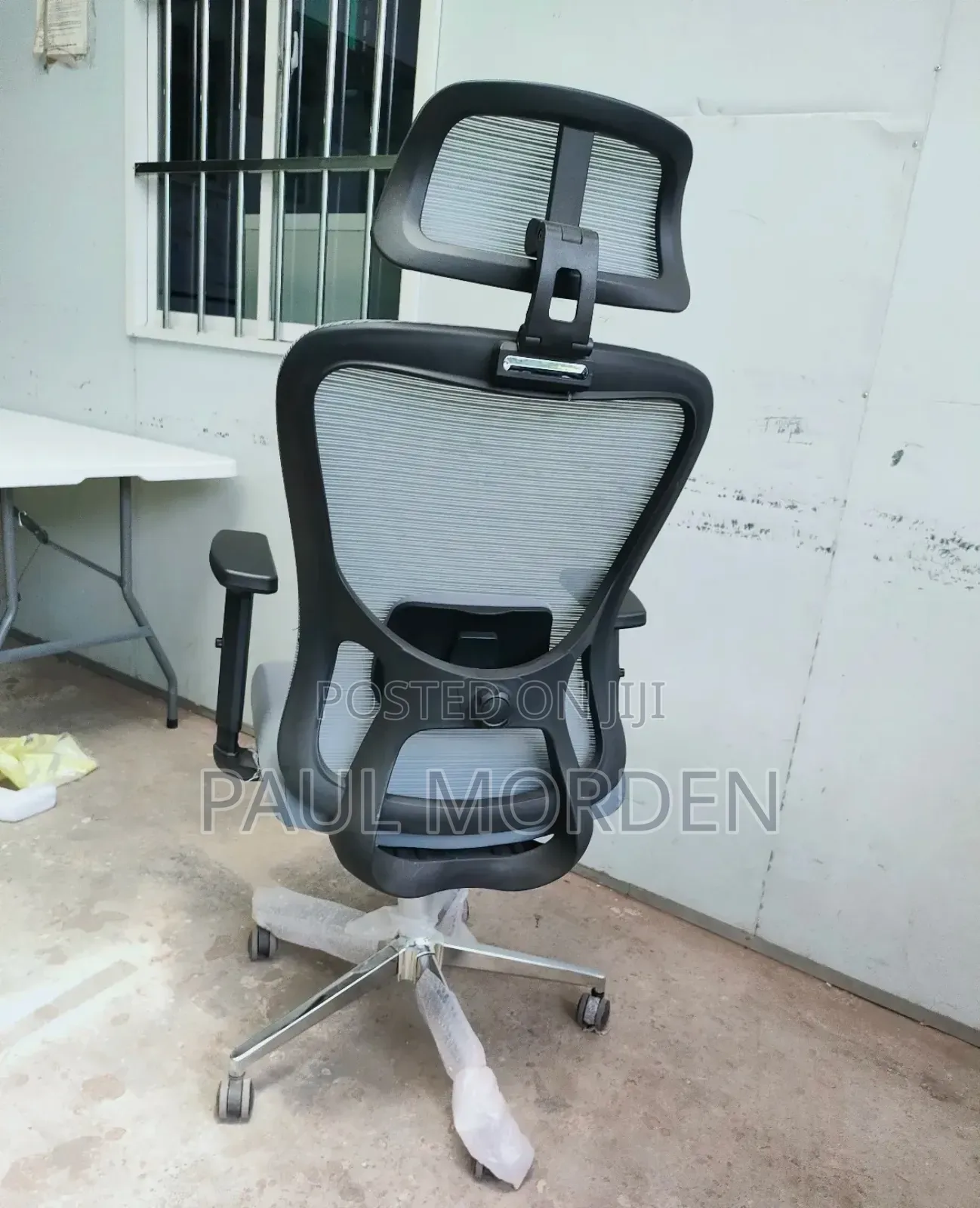 High Back Chair With Backrest and Adjustable Arms
