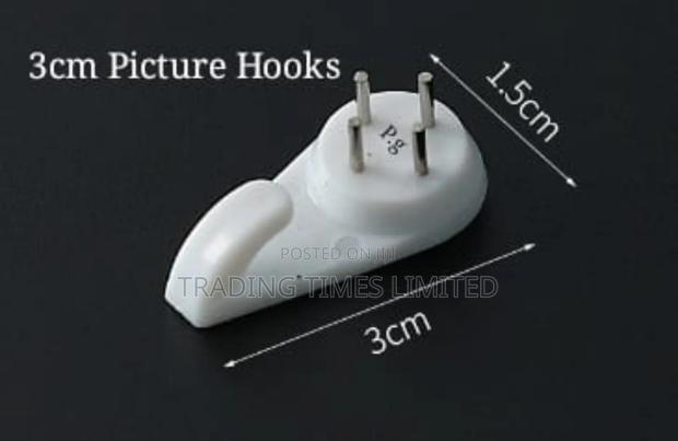 10 PCS 3cm *1.5cm Picture Hooks