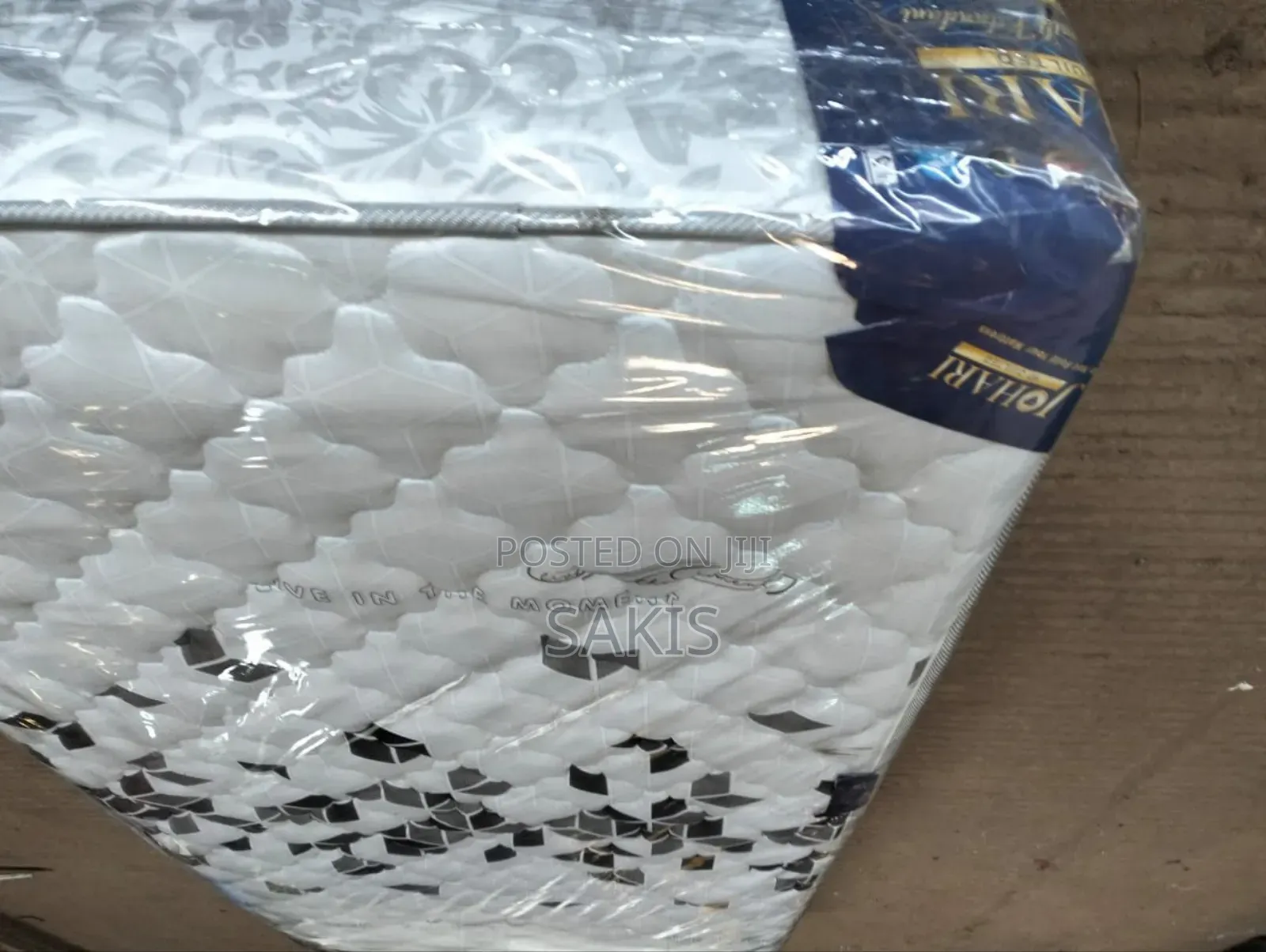 Kwa Mshindo Leo! 3x6x8. HD" Quilted, Johari Mattresses.