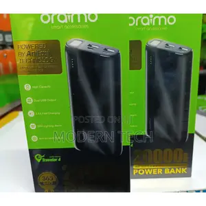 Oraimo OPB-P204D 20000mah Dual Output Power Bank 