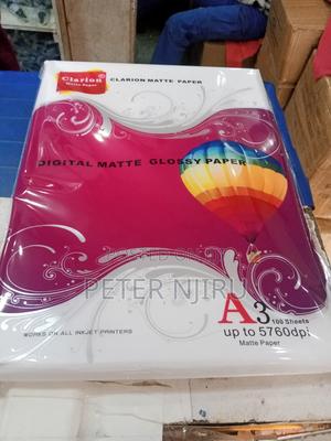 Clarion Digital Matte Glossy Papers A3 - main view