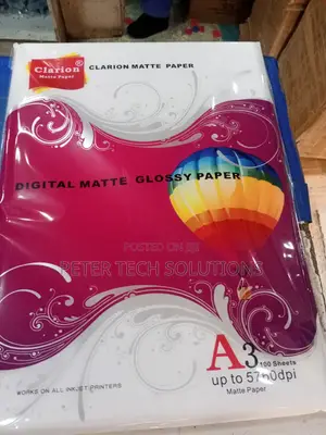 Clarion Digital Matte Glossy Papers A3