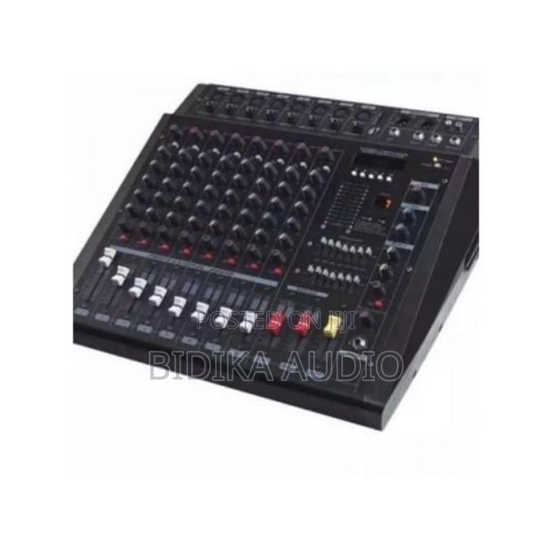 Omax Powered Mixer 8 Channel With Inbuilt Amp 2000W