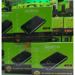 Oraimo Hotspot Elf 2 150mbps 4G Mobile Hotspot
(150mbps)