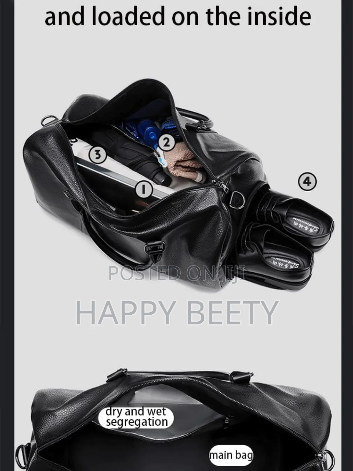*Retro New Fashion Short Trip Travel Bag*