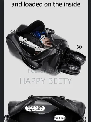 *Retro New Fashion Short Trip Travel Bag*