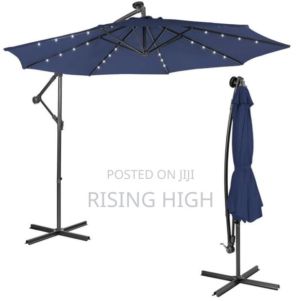 Solar Powered Parasol Umbrella - main view