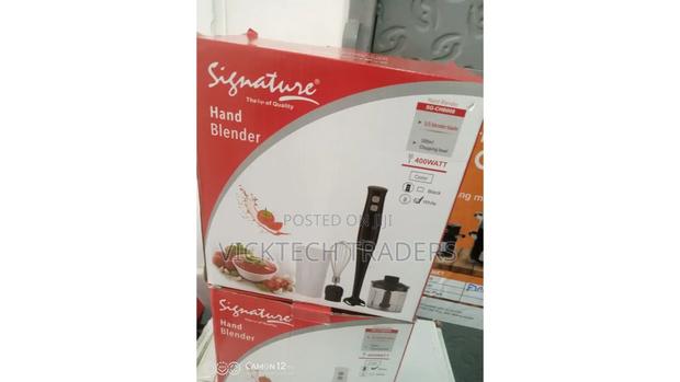 Signature Hand Blender 4 in 1