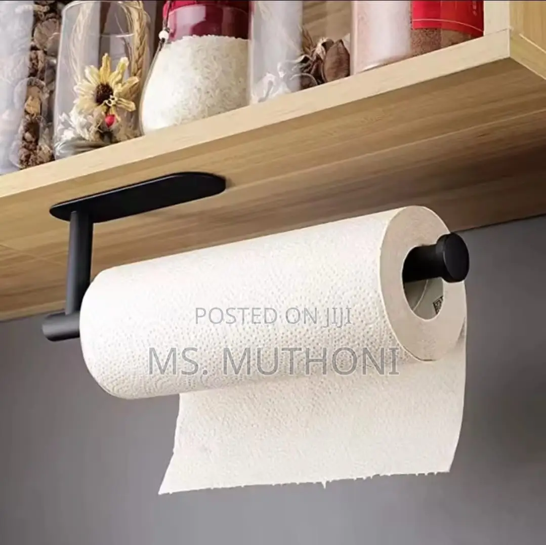 Black Stainless Wall Mounted Paper Towel Holder