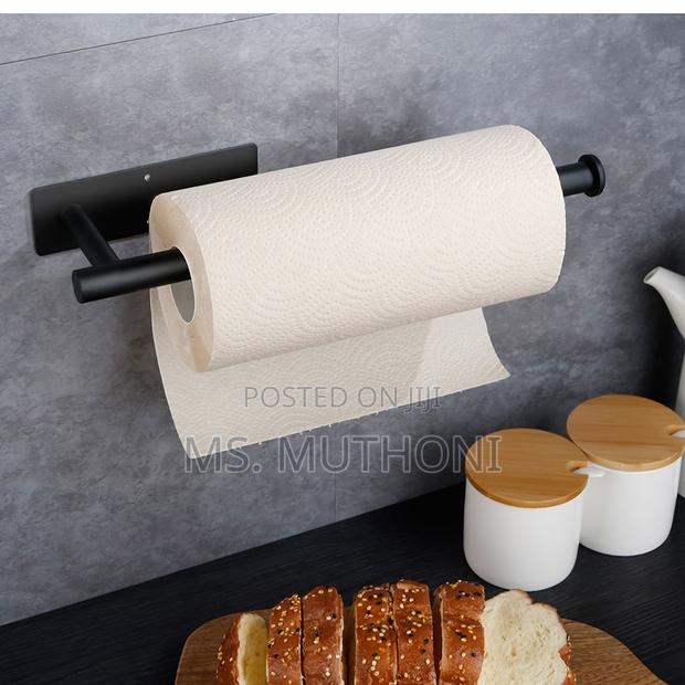 Black Stainless Wall Mounted Paper Towel Holder
