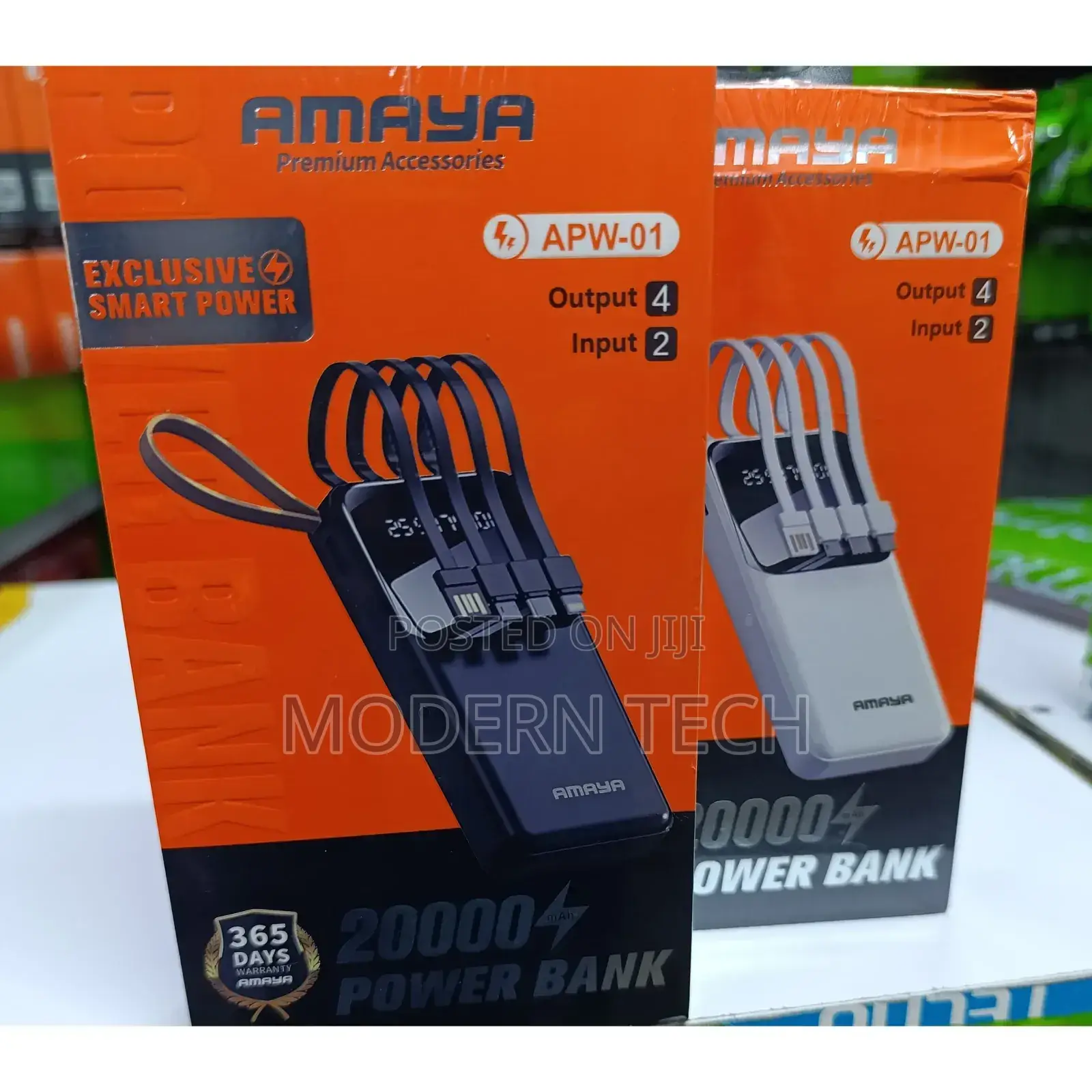 Amaya APW-01 20000mah Power Bank Fast Charging Power Bank