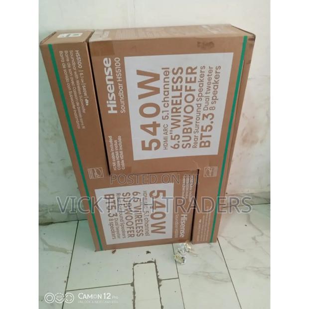 Sound Bar System 5.1CH Hisense HS5100,540watts - main view