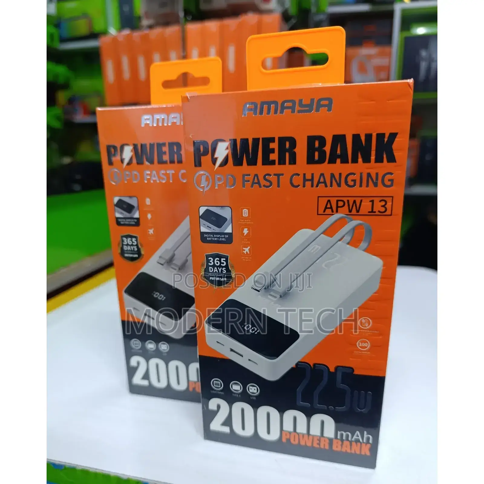 Amaya Power Bank 20000mah 22.5W Super Fast Charging