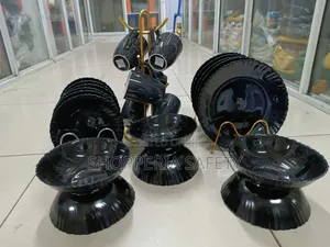 24 PCS Dinner Set- Black