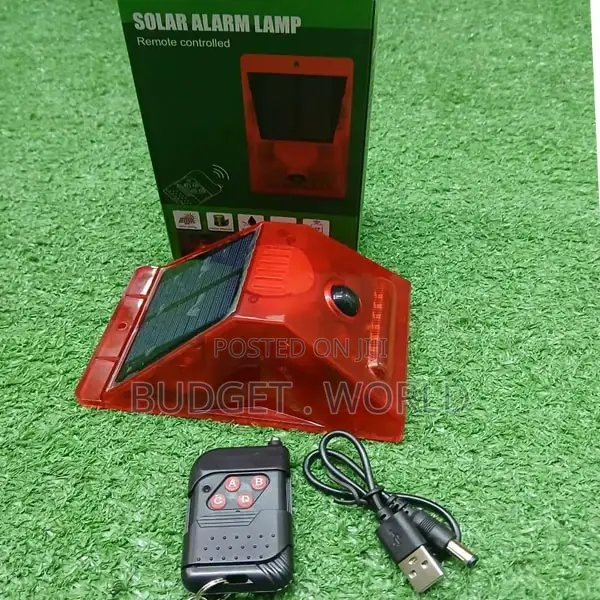 Waterproof #Vsolar Sound Light Alarm Motion Sensor