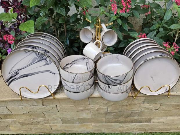 *24pc Ceramic Dinner Set* - main view