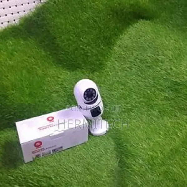 E27 360 Bulb Wifi Dual Lens Camera Bulb Color Night Visio
