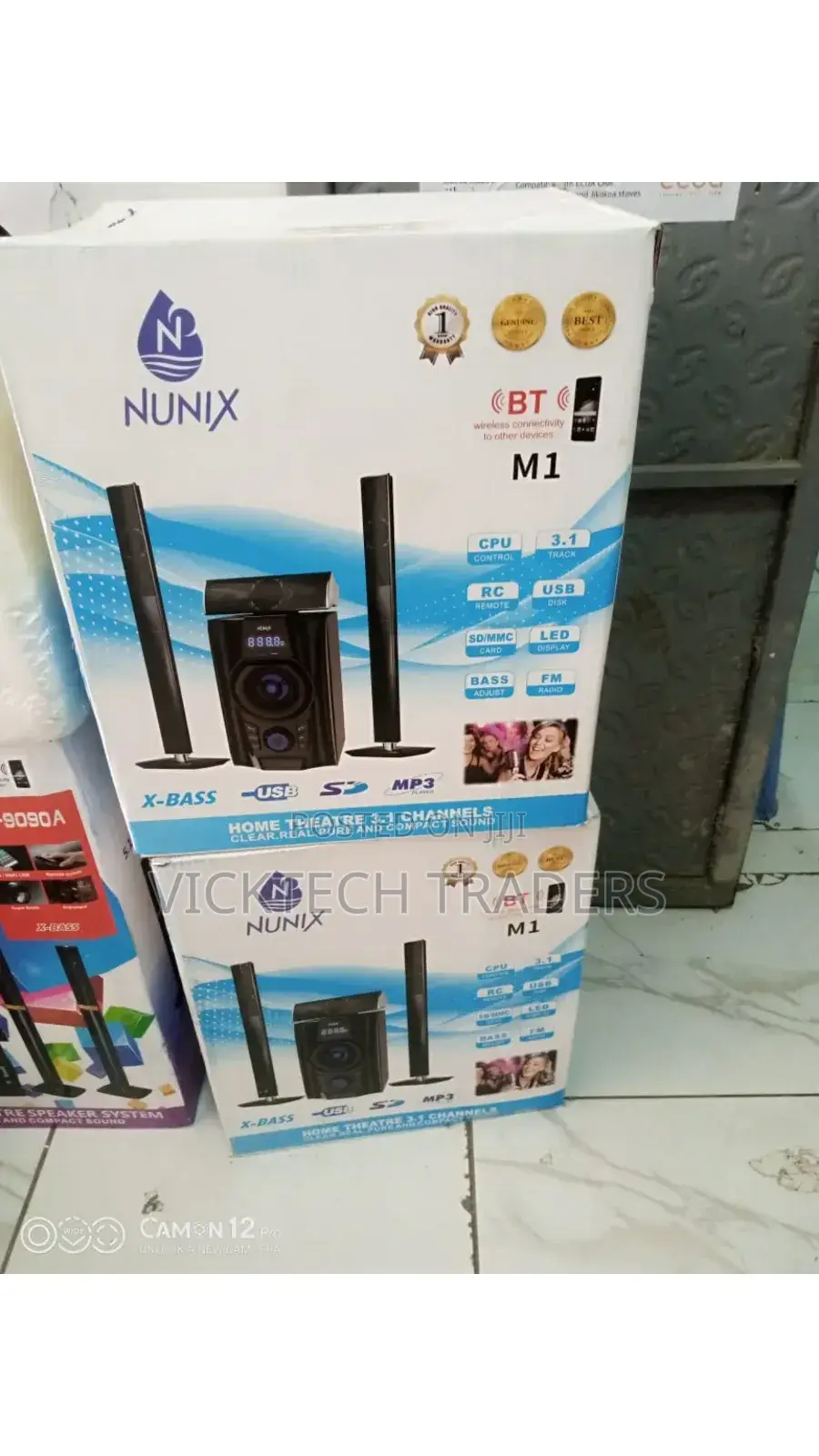 Subwoofer Nunix M1 3.1CH Home Theater Speaker System