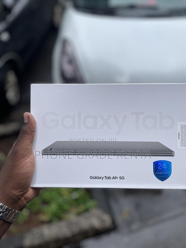 New Samsung Galaxy Tab A9+ 128 GB Black - thumbnail 3