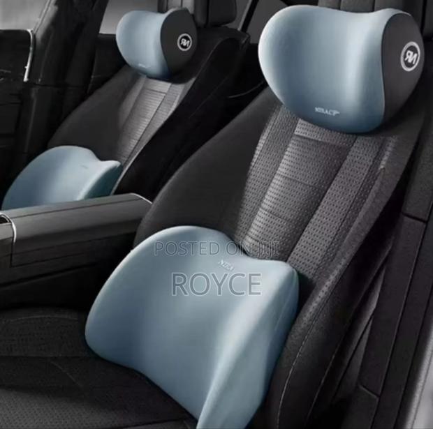 2 in 1 Car Neck Lumbar Support Pillow Kit