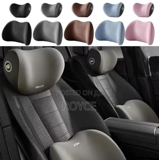 2 in 1 Car Neck Lumbar Support Pillow Kit - thumbnail 7