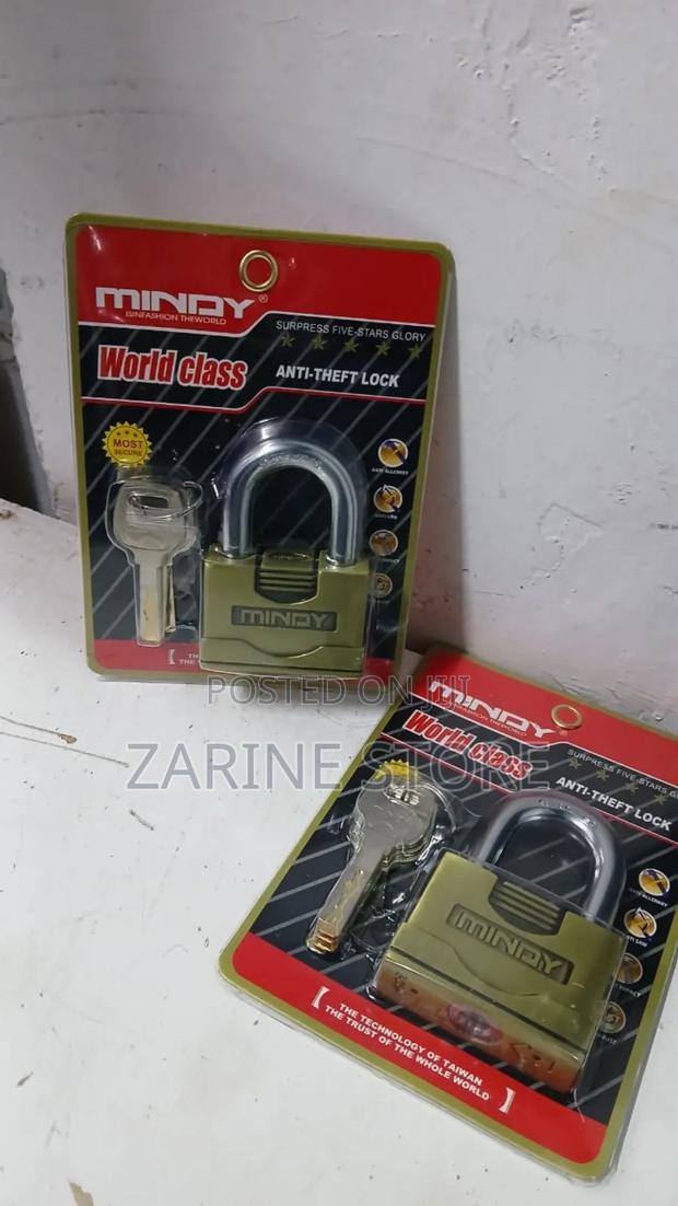 70mm Mindy Padlock Anti-Theft Hardened Steel Padlock