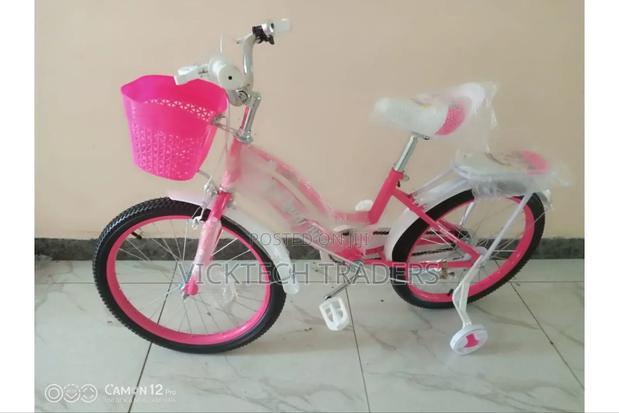 Size 20 Pink Kid's Bike - main view