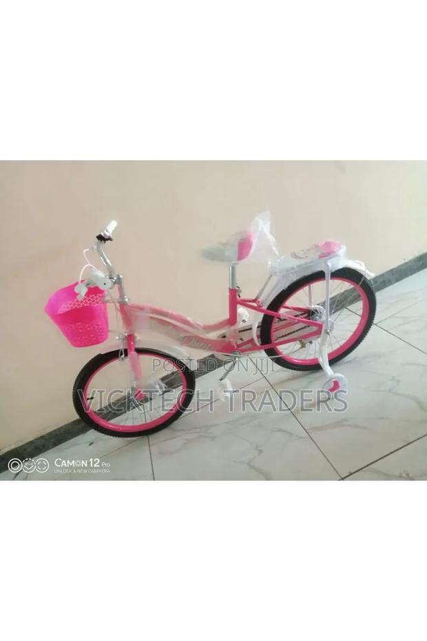 Size 20 Pink Kid's Bike - thumbnail 3