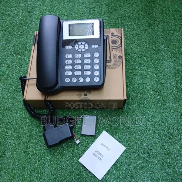 Quality Huawei -Single Sim Landline Phone - Black