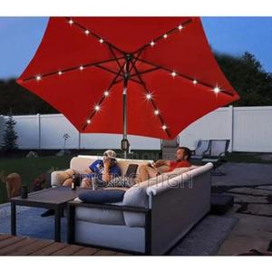 Top Great Solar Powered Parasol Umbrella - thumbnail 2