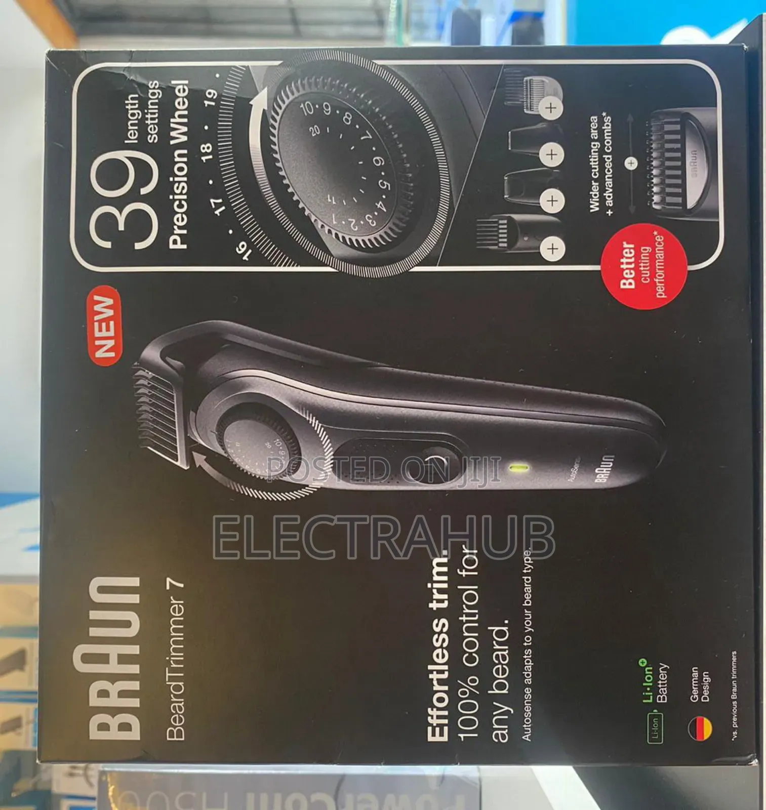 Braun Series 7 Beard Trimmer Brand New Sealed in a Shop
