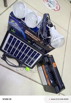 Solar Mini Lighting System With Speaker - main view