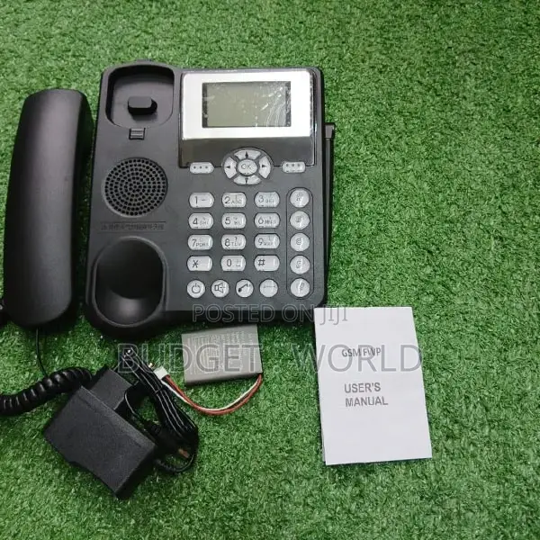 Desktop Phone With Sim Slot Black.Huawei Ets5623 Cordless