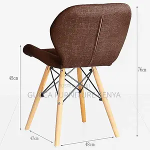 Home Chairs:Stylish Eames Fabric Dining Chair