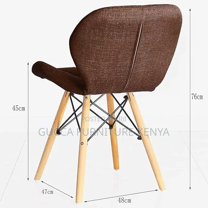 Home Chairs:Stylish Eames Fabric Dining Chair