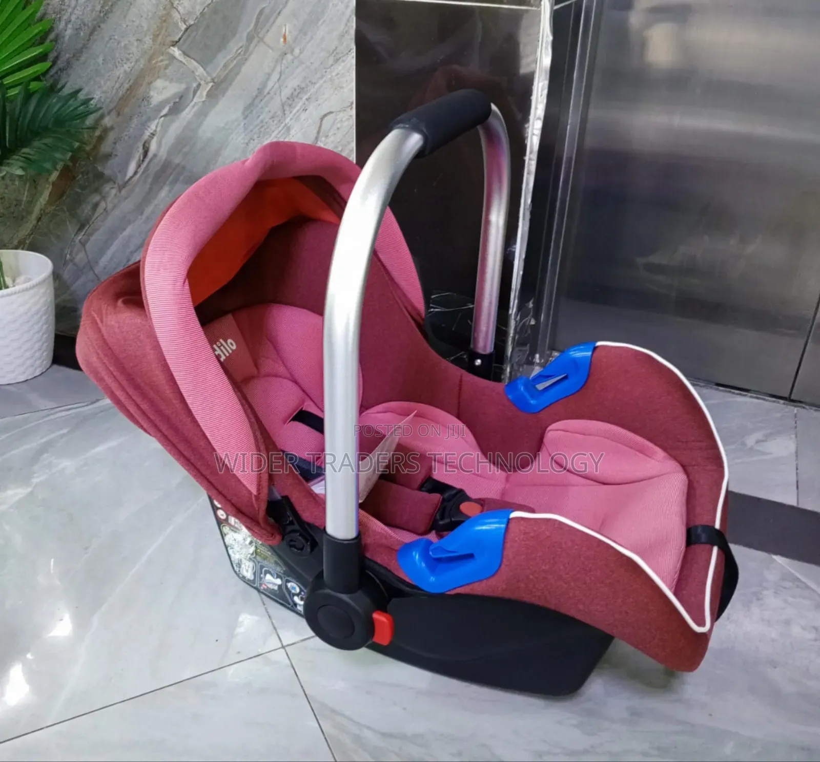 Baby Carry Cot Red