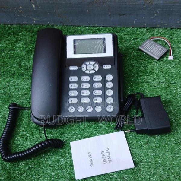 Ets3125i Fixed Big Telephone Cheap GSM SIM Telephone - main view
