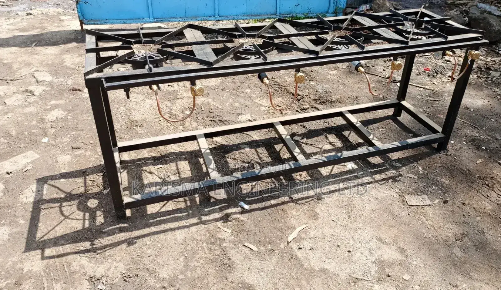 4 Burner Mild Steel Cooker