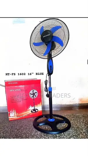 Fan 16 Inches Ipcone Standing,(Blue)