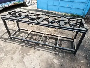Fabricated Mild Steel 4 Burner