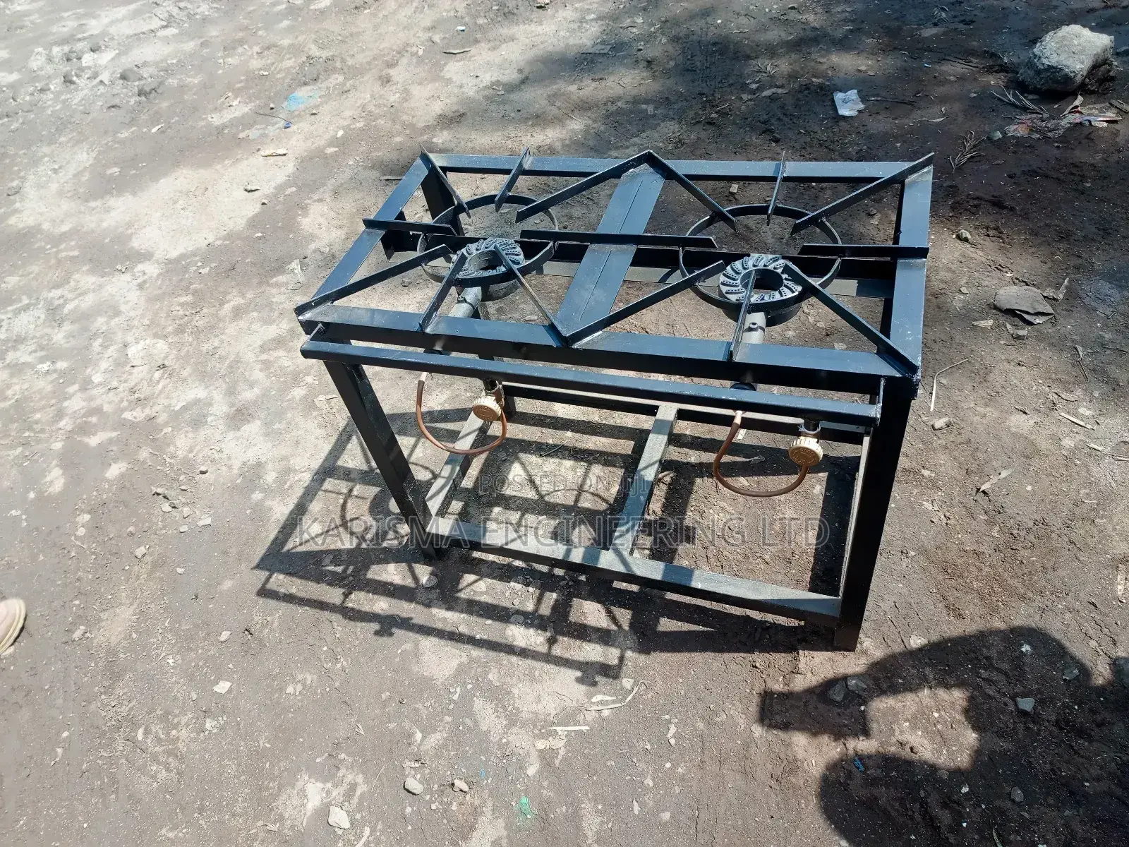 Low Pressure 2 Burner Mild Steel Gas Cooker
