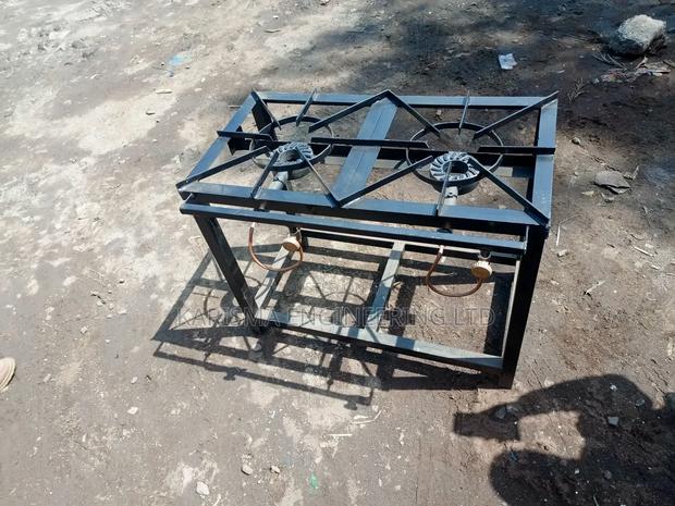 Low Pressure 2 Burner Mild Steel Gas Cooker - thumbnail 2