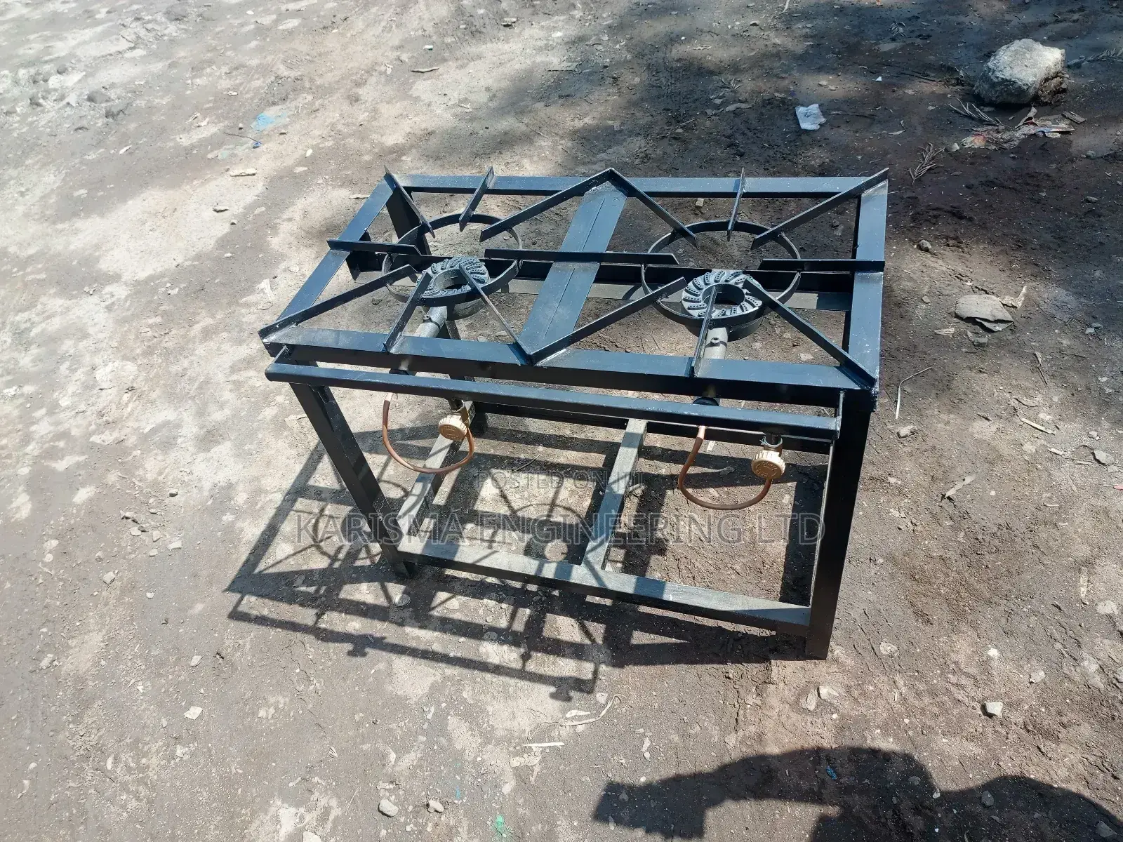 Low Pressure 2 Burner Mild Steel Gas Cooker