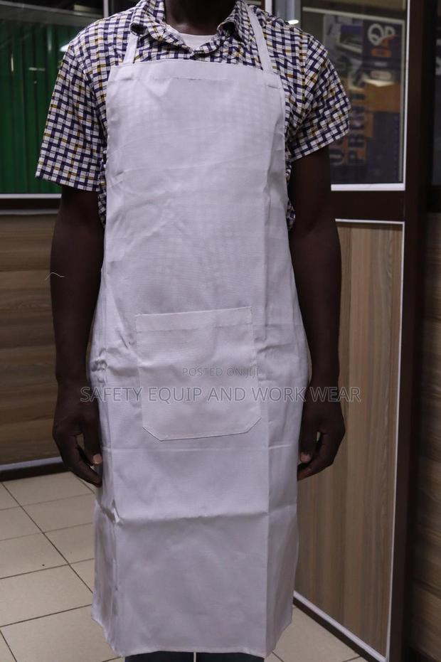 Kitchen White Apron For Sale - main view
