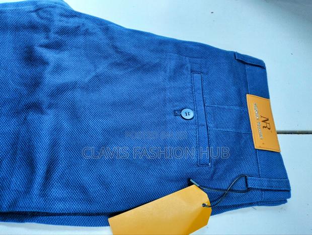 Blue Khaki Trouser - thumbnail 2