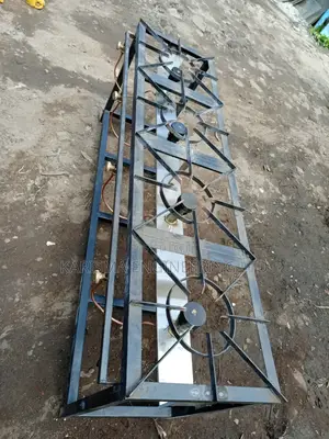 High Pressure 4 Burner Cooker Made From Mild Steel.